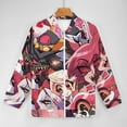 thumbnail image 3 of Hazbin Hotel Comedy Animated Fashion Jacket Mens Windbreaker Coat Lightweight Zipper Clothes Streetwear Bomber Outerwear Jackets, 3 of 7