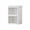 Clear, variant on Hyknon 2-Tier Stackable Makeup Organizer, Large Capacity Cosmetic Storage Box with Cover, Toiletries Organizer with 4 Drawers, Cosmetic Display Case for Vanity Bathroom Countertop Bedroom Dresser