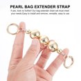 thumbnail image 4 of 2PCS Bag Strap Chain Artificial Pearl Replacement Purse Handbag Bag Chain, 4 of 6