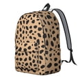 thumbnail image 2 of Leopard Print Backpack for School,Cute School Bag,Schoolbag with Adjustable Shoulder Straps & Padded Back,15.7"x11.8"x5.5", 2 of 5