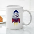 thumbnail image 3 of CafePress - Snoopy Out Of This World - 11 oz Ceramic Mug - Novelty Coffee Tea Cup, 3 of 4