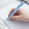 thumbnail image 4 of Retractable Erasable Gel Pen, 0.5mm Smooth Writing for Planner, Note Taking Marker – 1 Piece, Blue, 4 of 5