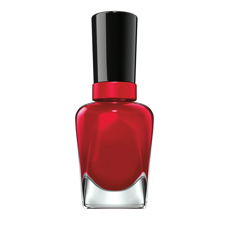 Sally Hansen Miracle Gel Nail Color, 0.5 oz, Rhapsody Red, Chip
