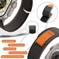 thumbnail image 3 of 38mm 40mm 41mm Compatible con Trail Loop Band compatible con Apple Watch Ultra 49 mm, 45 mm, 44 mm, 42 mm, 41 mm, 40 mm, 38 mm, correa de nailon, pulsera Iwatch Ultra 8/7/6/5/4/3/, 3 of 5