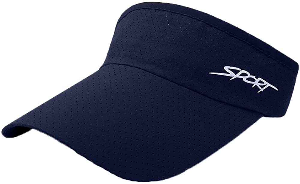 Women Men Mesh Golf Visor Tennis Cap 