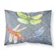 thumbnail image 1 of "Caroline's Treasures 8878 FUNDA DE ALMOHADA Dragonfly Times Three Funda de almohada estándar de tela que absorbe la humedad, grande, multicolor" Caroline's Treasures 8878PILLOWCASE, 1 of 1