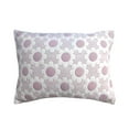thumbnail image 4 of Daisy Flower Lilac 2-Piece Soft Matelasse Jacquard Cotton Blend Quilt Set - Twin, 4 of 5