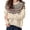 White, variant on Gunia Women Christmas Sweaters Jacquard Fair Isle Knit Tops Snowflake Pullover Fall Winter Xmas Sweater Loose Red Fashion Sweater for Women,Size S-3Xl
