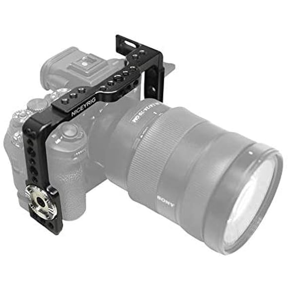 NICEYRIG Cage for Sony New Alpha A7S III and A7R IV /A7R III /A7 III /A7S II /A7R II /A7 II /A9-399
