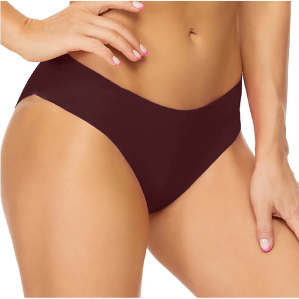 Puntoco Ropa interior para mujer, bragas de moda para mujer, de color liso, de cintura baja, para la menstruación, bañadores, bragas para la menstruación