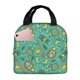 thumbnail image 1 of Easygdp Funny Animals in Jungle Bolsa Térmica Premium - Tela Oxford Impermeable, Gran Capacidad, Bolsillo Frontal, Unisex para Trabajo, Escuela, Actividades al Aire Libre y Picnics, 1 of 8