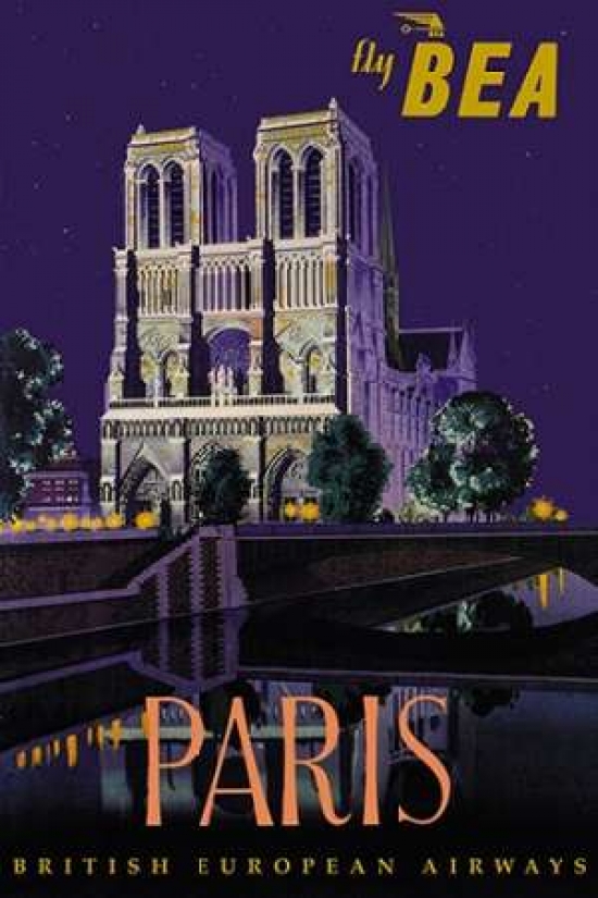 Fly Bea Paris Canva