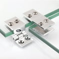 thumbnail image 4 of Joernso 0/90/180 Degree Glass Hinge Easy to Install Door Hardware Glass Cabinet Door Hinge for Glass Door, 4 of 8