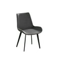 thumbnail image 3 of Newboti Furniture Modern Dining Chair Living Room Black Metal Leg Dining Chair-Grey-2pcs/ctn 93514, 3 of 10