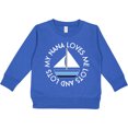 thumbnail image 2 of Inktastic My Nana Loves Me Sailboat Boys Toddler Sweatshirt, 2 of 4