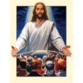 thumbnail image 1 of Cuadros Decorativos 5D Figuras religiosas Jesús Diamante Pintura DIY Punto de cruz Decoración para el hogar Ehuebsd Nuevos Originales, 1 of 8