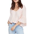 thumbnail image 1 of Blusa Campesina dulce Free People Rosa Mediana, 1 of 1