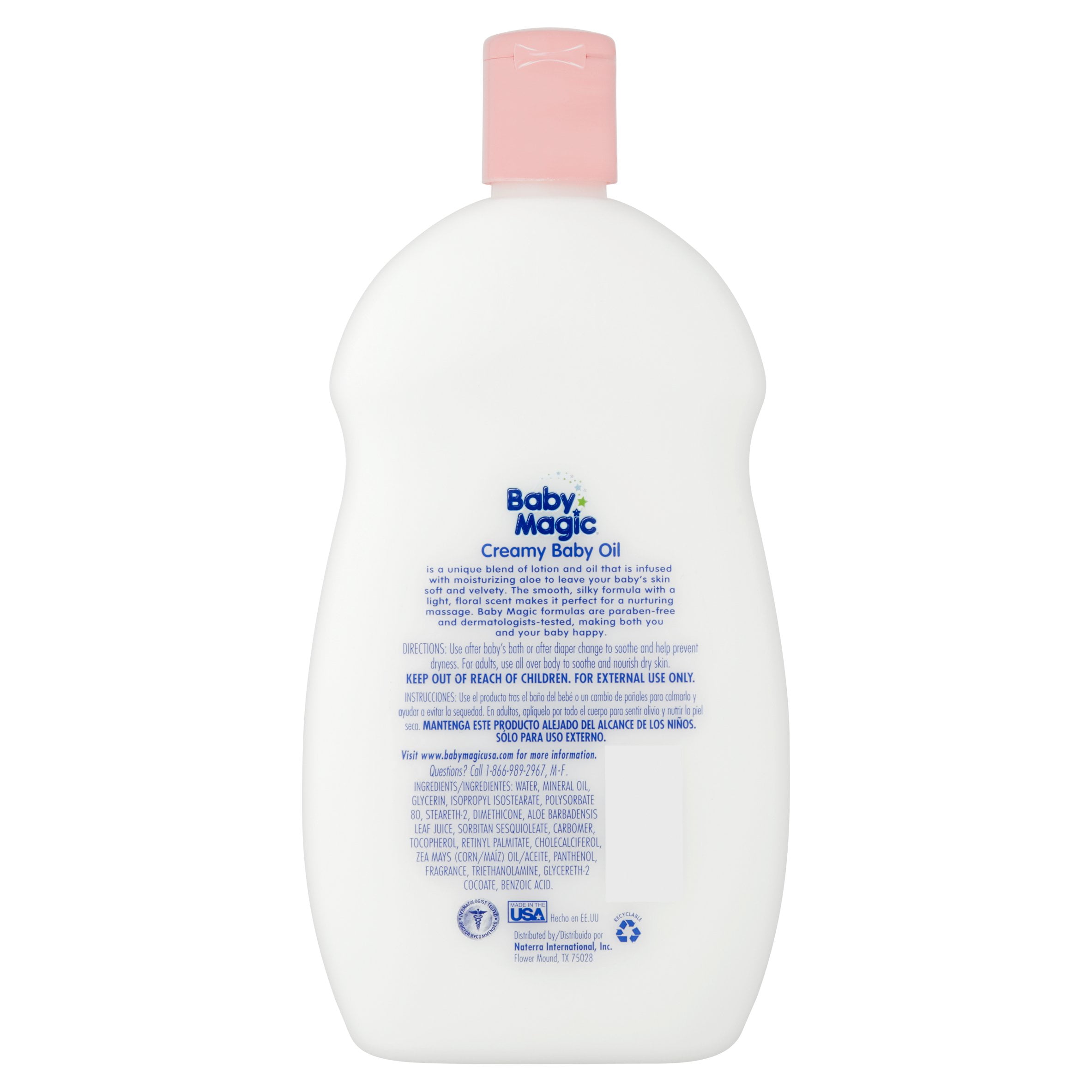 baby magic creamy baby oil sweet baby rose
