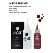 Splat Semi-Permanent Hair Dye Complete Kit with Bleach, Whipped Cherry, 1 Application
