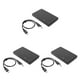 thumbnail image 5 of Bearachild Caja de disco duro de plástico portátil externo de 2,5 pulgadas SATA a caja USB reemplazo de carcasa reemplazable para 98/SE/ME/2000/XP USB2.0 Type1 NO1, 5 of 6