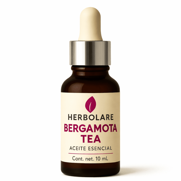 Aceite esencial Bergamota Tea 15 ml. Deliciosa sinergia para elevar el animo y la concentración. Herbolare Aceite esencial Bergamota Tea 15 ml.
