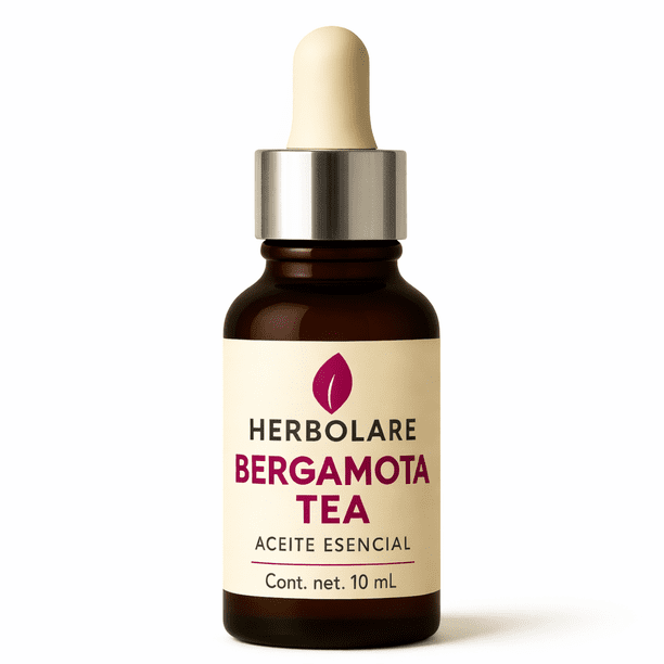 Aceite esencial Bergamota Tea 15 ml. Deliciosa sinergia para elevar el animo y la concentración. Herbolare Aceite esencial Bergamota Tea 15 ml.