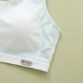 thumbnail image 4 of ‌LYMAYTER Teens Training Bras Girls 10-16Y Solid Color Wire-Free Bras Comfort Light Support Bras M-4XL, 4 of 8