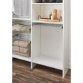 thumbnail image 4 of Rev-A-Shelf PSC-2414CR 24" teel Pull Out Pants Organizer for Custom Closet, Chrome, 4 of 12