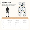 thumbnail image 4 of Picia Turtles And Corals Womens Soft Woven Cotton Elastic Waistband Sleep Pajama Pant Lounge Sleep Pant With Pockets And Drawstring-Large, 4 of 9