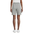 thumbnail image 2 of Athletic Works Women's and Women's Plus French Terry Bermuda Shorts, Sizes XS-4X, 2 of 5
