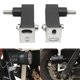 thumbnail image 4 of Soporte para motocicleta de 2 piezas, luces para delanteros, soporte para motocicleta de aleación de aluminio para baoma G310GS F800GS F800R R12 Macarena Soporte de luz de motocicleta, 4 of 7