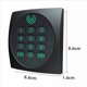 thumbnail image 4 of 2X Lector RFID Wiegand 34/26 Bit KR602M 13,56 Mhz Mi Reader para Control de Acceso Admite Tarjeta NFC Contraseña con Teclado LED, 4 of 5