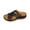 Black, variant on Agkizg Summer Women Sandals Thick Soles Slide Sandals with Arch Support Casual Slippers Beach Sandals Comfortable Shoes Red, Size 7