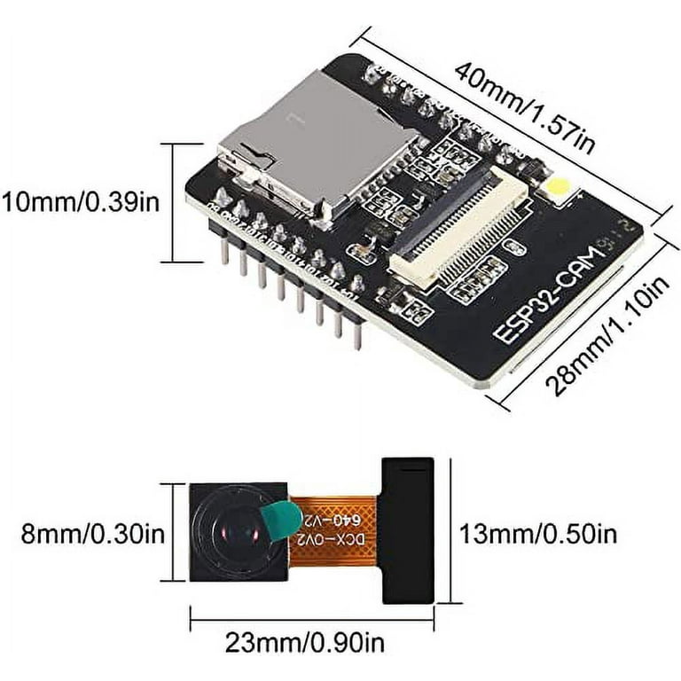 ESP32-CAM-MB CH340G 5V WIFI Bluetooth Development Board +OV2640 Camera B3J6  