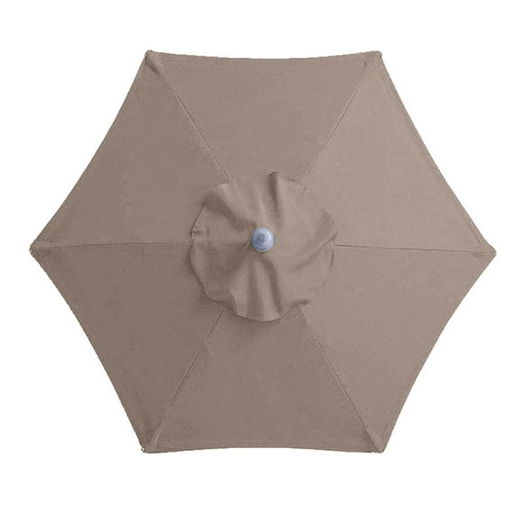 Lolmot Beach Umbrella with Sand Anchor Windproof Garden Umbrella Outdoor Stall Umbrella Beach Sun Umbrella Replacement Cloth