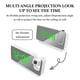 thumbnail image 5 of LED Digital Projection Alarm Clock Table Electronic Alarm Clock with Projection Time Projector Bedroom Bedside Clock B, 5 of 5