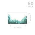 thumbnail image 5 of Koyal Wholesale Watercolor Forest Theme Place Cards for Wedding Party Tables, Seating Place Cards for Holders, 60 Pack, 5 of 5