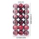 thumbnail image 2 of CLLC 36 Adornos Navideños para Árbol, Bolas Decorativas Irrompibles de Plástico PVC Brillante para Decoraciones de Fiestas, Bodas y Coronas (Vino), 2 of 8