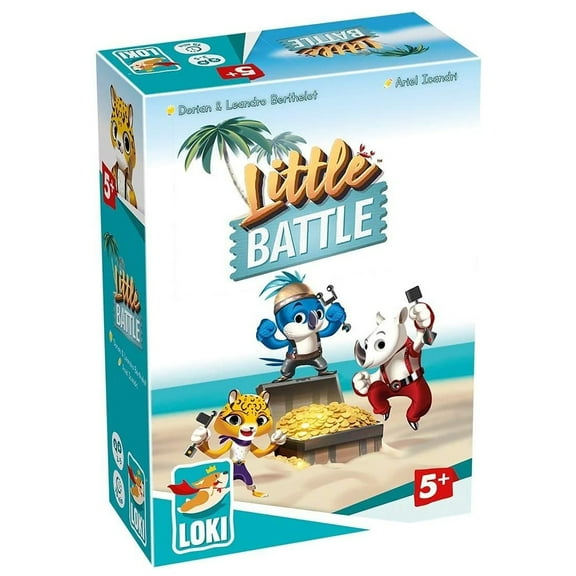 Little Battle - Card Drafting Game, Kids & Family, Loki Games, Ages 5 , 3-5 Players, 15 Min