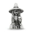thumbnail image 3 of The Black Bow Antiqued Sterling Silver Witch Bead Charm, 3 of 7