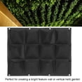 thumbnail image 3 of Bolsa De Plantación De Bolsillos, Bolsa De Planta Colgante, Bolsa De Maceta, Para Balcón, Jardín, Verduras, Flores, Producción De Viveros, Ingeniería Verde, Muebles Para El Fugacal Plant Grow Bag, 3 of 8