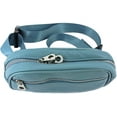 thumbnail image 2 of Genuine Leather Fanny Pack Cellphone Holder Organizer By Silver Fever, 2 of 7