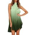 thumbnail image 1 of B91xZ Robes de Femmes Casual Floral Profond V Cou Sans Manches Longue Robe de Soirée Cocktail Parti Maxi Robes de Mariée, Vert XL, 1 of 4