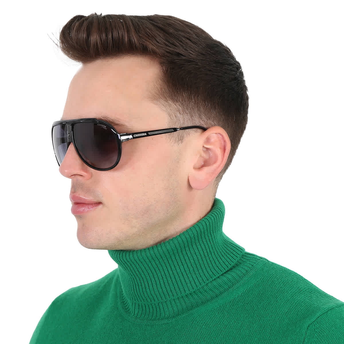 CARRERA CHAMPION-02M2/2K Sunglasses Sun Glasses 02M2 BLACK Authentic New 99mm Carrera Champion/N Sunglasses, Adults, Unisex, Multicoloured  main image 2