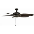 thumbnail image 5 of 52" Honeywell Palm Island White, Tropical Ceiling Fan with Palm Blades, 5 of 7