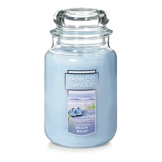 Yankee Candle Ocean Star Large Jar Candle – 22oz, Over 110 Hours Burn Time, Fresh Citrus & Aloe Scent