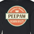 thumbnail image 4 of Inktastic Peepaw Funny Idea Long Sleeve T-Shirt, 4 of 5