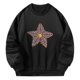 thumbnail image 1 of Sudadera para Mujer Sudadera con Cuello Redondo Trajes Moda Negra Ligera Suelta XL, 1 of 8