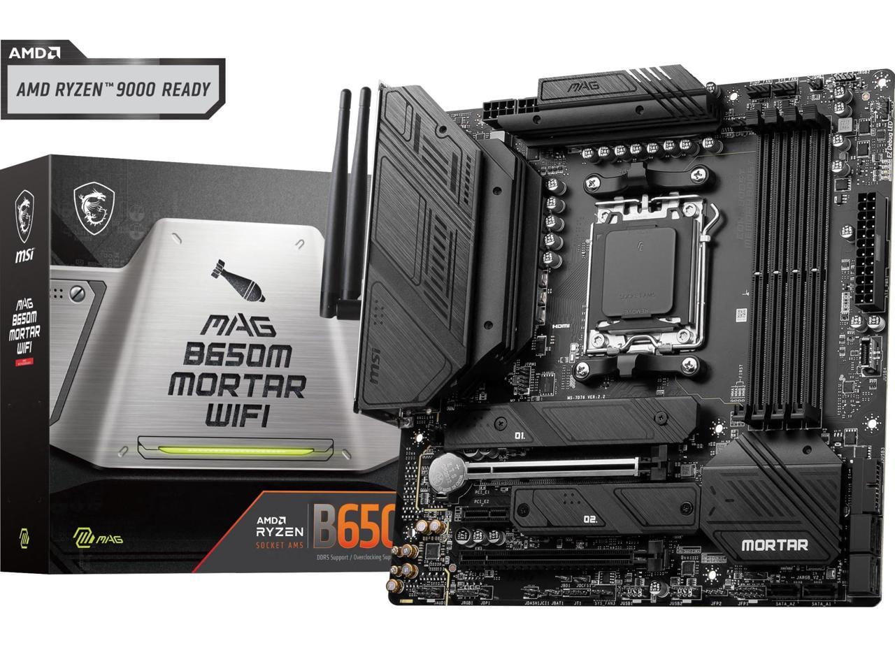 MSI MAG B650 TOMAHAWK WIFI AM5 DDR5 AMD Ryzen 7000 ATX Motherboard