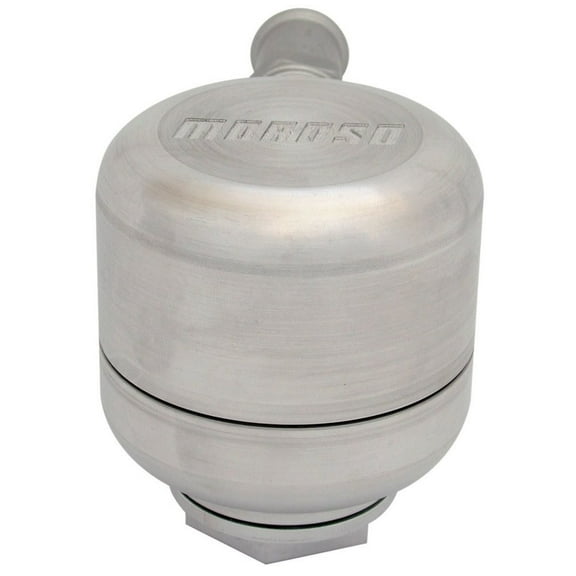 Moroso Aluminum Breather  Positive Locking